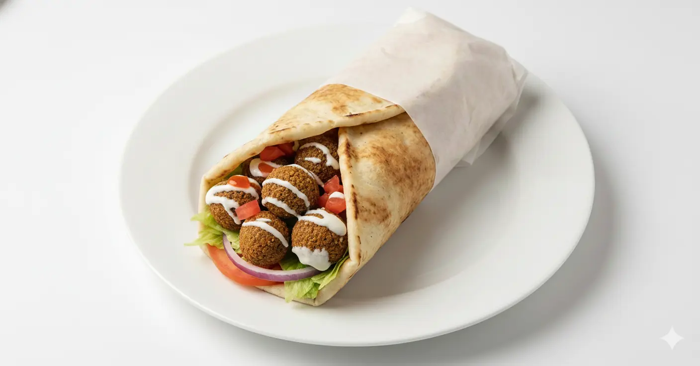 Falafel Wrap - Best Vegetarian Lebanese Food in Calgary, AB
